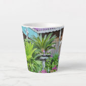 Cedar Key Patio Latte Mok (Voorkant)