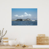 Cedar Key Waterfront Print (Keuken)