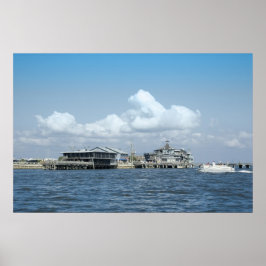 Cedar Key Waterfront Print