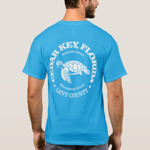 Cedar Key (zeeen schildpad) T-shirt
