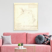 Cedar Keys, Fla Canvas Afdruk (Insitu (Woonkamer))