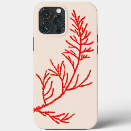 Cedar Leaves op een iPhone Case