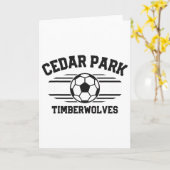 Cedar Park Timberwolves Soccer Ll 2025  Kaart (Gele Bloem)
