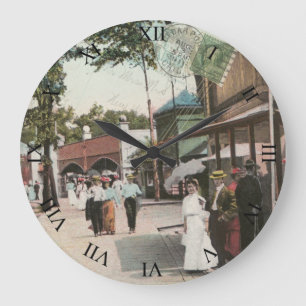 Cedar Point Ohio Carte postale Horloge - Le milieu