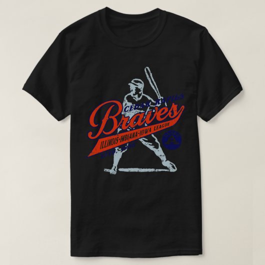 Cedar Rapids Braves T-shirt (Design voorkant)