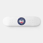 Cedar Rapids Iowa Skateboard (Horizontaal)
