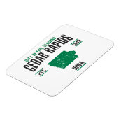 Cedar Rapids Magneet (Linkerzijde)