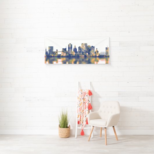 Cedar Rapids Skyline Spandoek (Insitu)