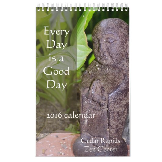 Cedar Rapids Zen Center 2016 kalender (Hoes)