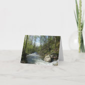 Cedar Run op White Oak Canyon Kaart (Voorkant)