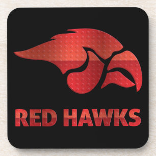Cedar Springs Red Hawks #5 Bier Onderzetter