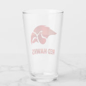 Cedar Springs Red Hawks #5 Glas (Achterkant)