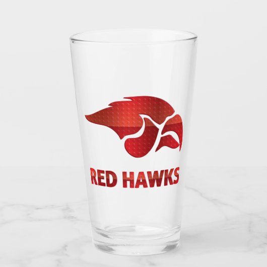 Cedar Springs Red Hawks #5 Glas (Voorkant)