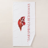 Cedar Springs Red Hawks #7 (Serviette de bain)