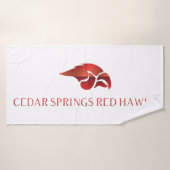 Cedar Springs Red Hawks #7 (Serviette de bain)
