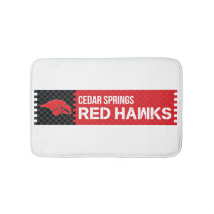 Cedar Springs Red Hawks Badmat