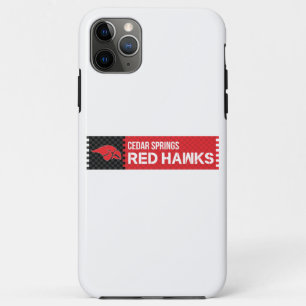 Cedar Springs Red Hawks iPhone 11 Pro Max Hoesje