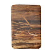 Cedar Textured Wooden Bark look Badmat (Voorkant Verticaal)