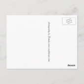 Cedar-toets Briefkaart (Achterkant)