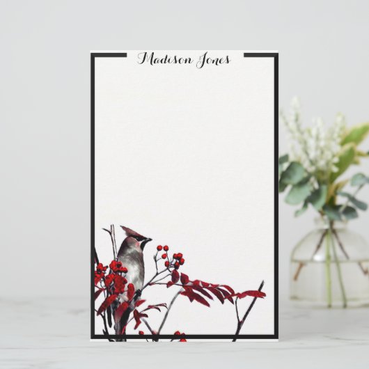 Cedar Waxing Briefpapier (Staand voorkant)