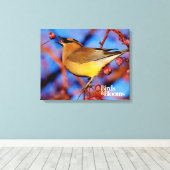 Cedar Waxing Canvas Afdruk (Insitu (Houten vloer))
