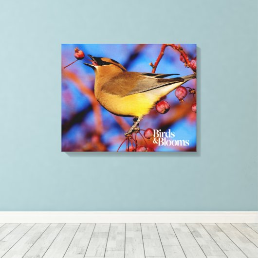 Cedar Waxing Canvas Afdruk (Insitu (Houten vloer))