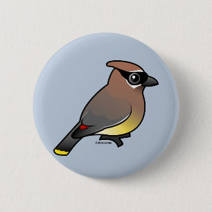 Cedar Waxing Ronde Button 5,7 Cm