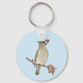 Cedar Waxing Sleutelhanger (Achterkant)