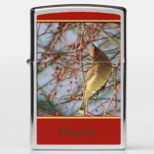 Cedar Waxwing Bird Personalized Natuur