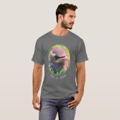 Cedar Waxwing Fledgling Bird Personated T-shirt (Voorkant volledig)
