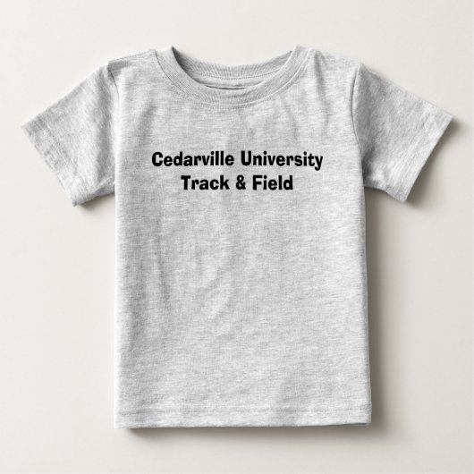 Cedarville University Track & Field (Voorkant)