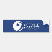Cedille Records Bumpersticker (Voorkant)