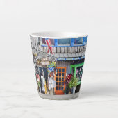Cèdre Clé Magasins Latte Mug (Devant)