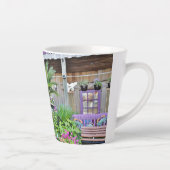 Cèdre Clé Patio Latte Mug (Droite)
