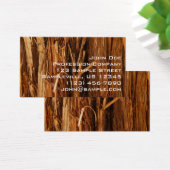 Cèdre texturé en écorce de bois (Bureau)