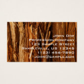 Cèdre texturé en écorce de bois (Devant)