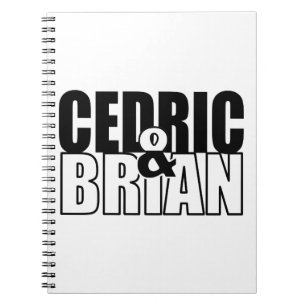 Cedric en Brian Swag Notitieboek