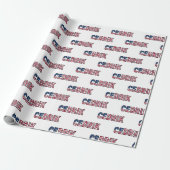 Cedrik Prénom Nom USA Papier cadeau (Déroulé)