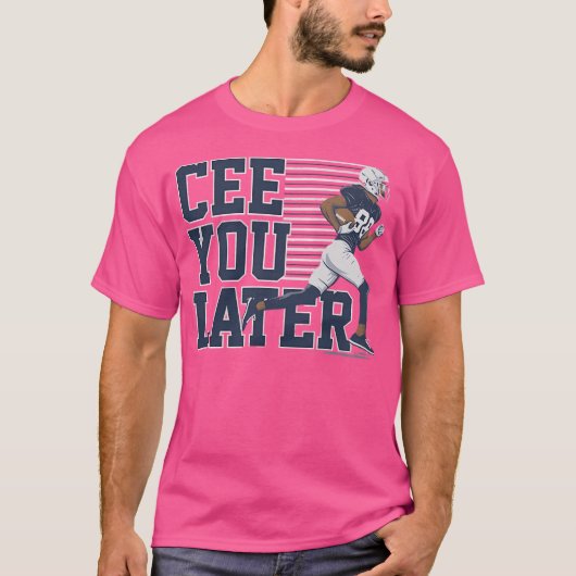 Ceedee Lamb zie je later T-shirt (Voorkant)