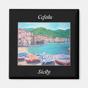 Cefalu Beach Magnet Magneet