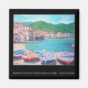 Cefalu' Beach Magnet Magneet