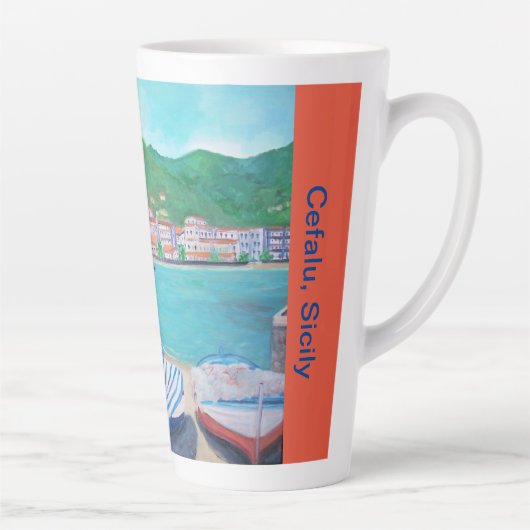Cefalu, Latte Mug (Droite)