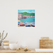 Cefalu, Sicilië afdrukken Poster (Keuken)