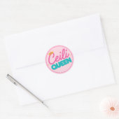 Ceili Queen Ronde Sticker (Envelop)