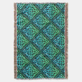 Ceinture celtique - Couverture verte bleue (devant Vertical)