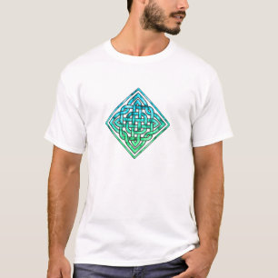 Ceinture celtique - Tshirt bleu vert