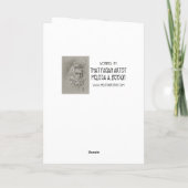 Ceinture de feu Carte de voeux pliée (Dos)