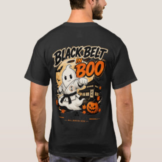 Ceinture noire en Boo Halloween Karate T-Shirt
