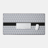 Ceinture noire et Motif diamant gris clair (Clavier et souris)