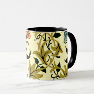 Celadine, vintage William Morris, Mok